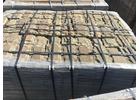 Камень пиленый серо-зеленый со сколом